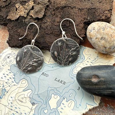  Wildflower Circle Earrings