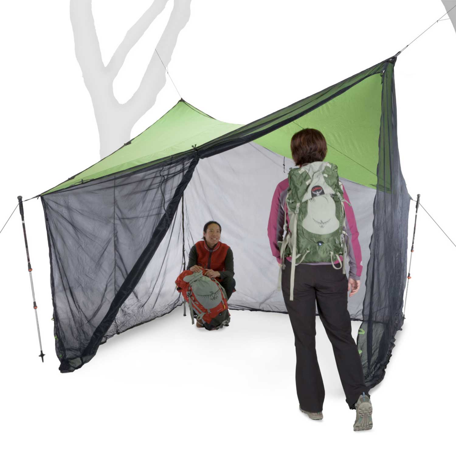 Nemo Bugout Tarp 12 X 12 Mosquito Netting Boundary Waters Catalog