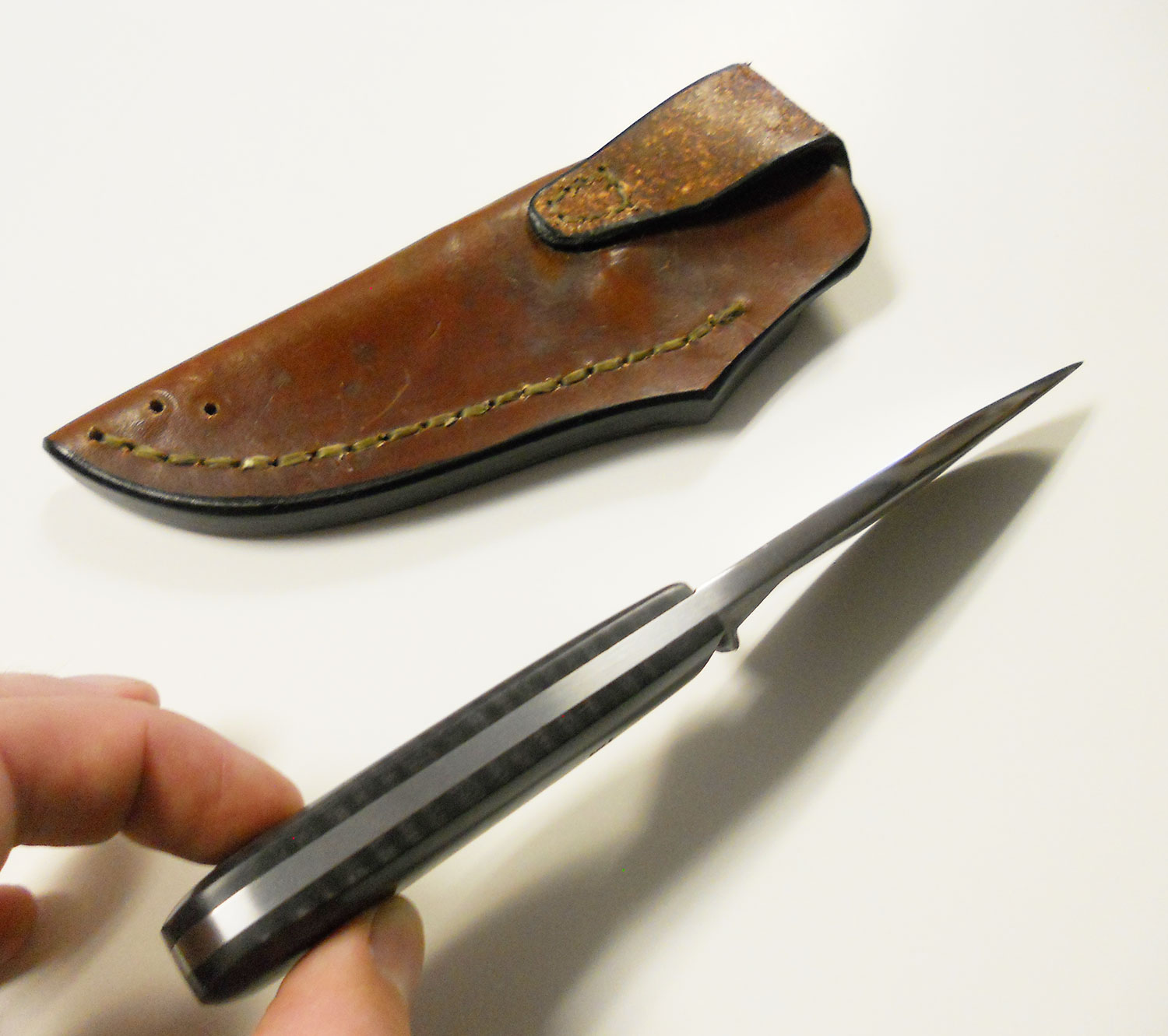 Hand Custom Knives Boundary Waters Belt Knife From Piragis Made