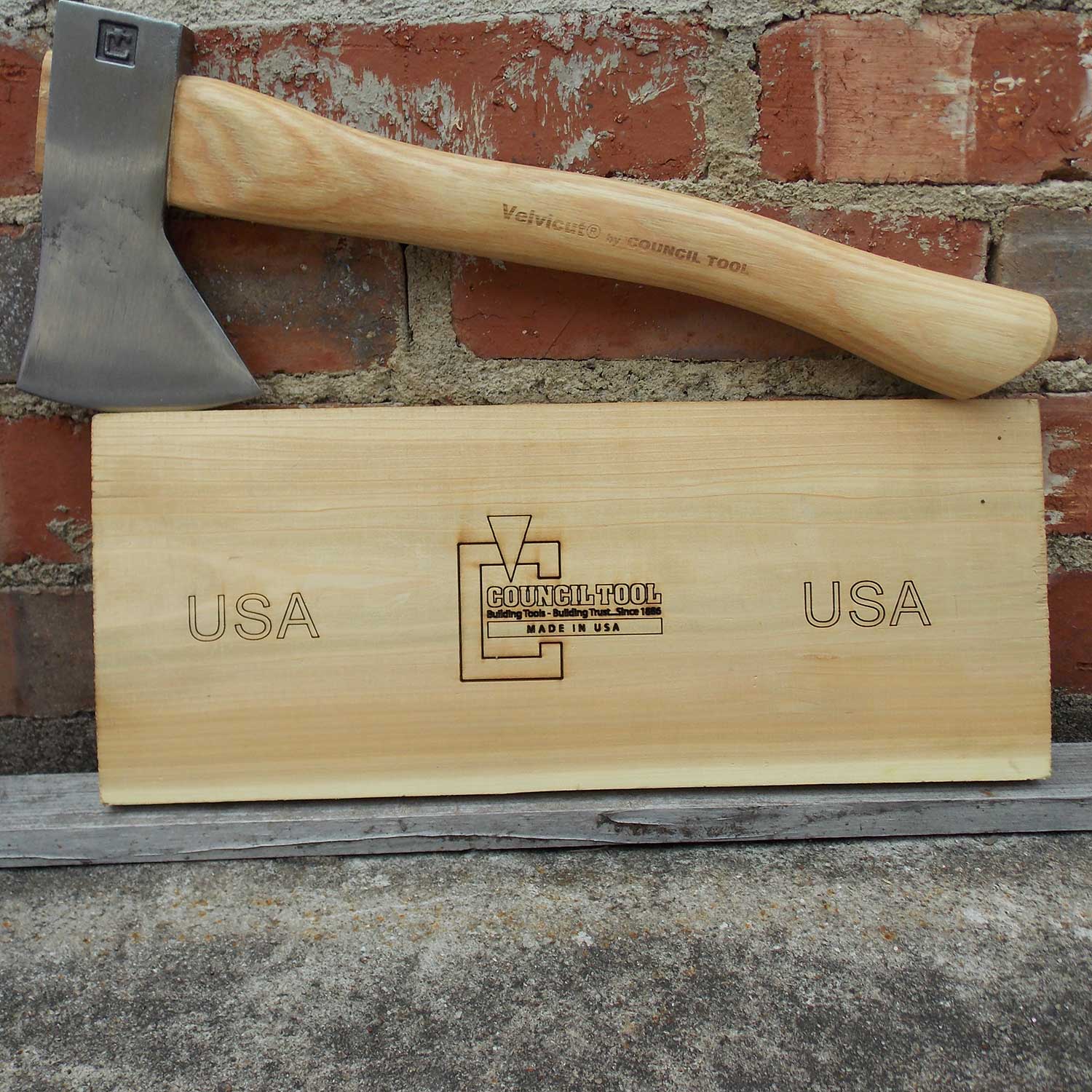 Council Tool Velvicut Hudson Bay Belt Hatchet With Sheath Boundary