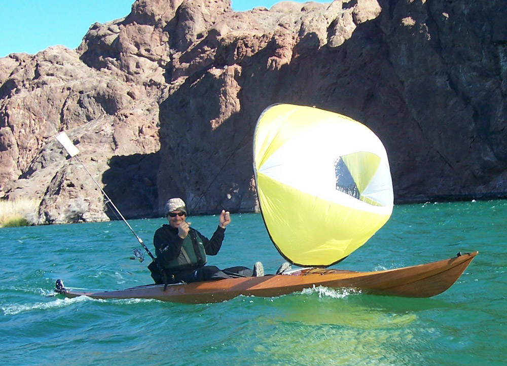 Cruiser Windpaddle Sail, Canoe Sail Boundary Waters Catalog