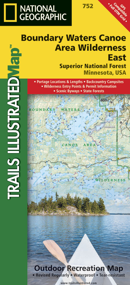 Bwca Map Bundle East West By National Geographic Boundary Waters Bwca Map Bundle East West By National Geographic Boundary Waters