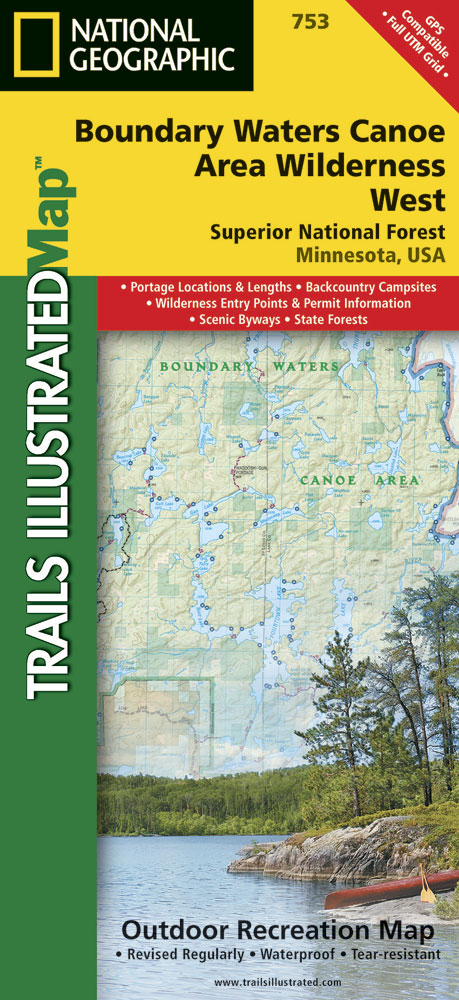 Bwca Map Bundle East West By National Geographic Boundary Waters Bwca Map Bundle East West By National Geographic Boundary Waters