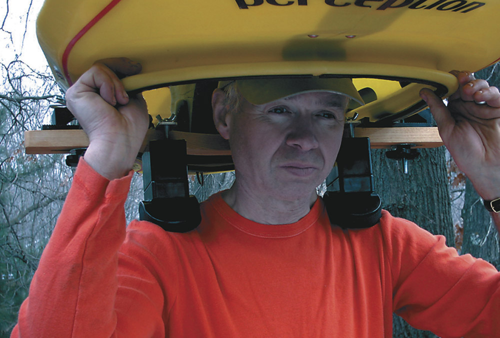 Universal Kayak Yoke, Portaging Kayaks Boundary Waters 